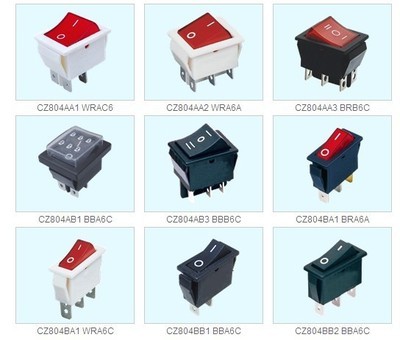 【生產(chǎn)各類船型開關(guān)翹板開關(guān)/按鈕開關(guān) 按鍵開關(guān)】價格,廠家,圖片,電工開關(guān),樂清市創(chuàng)展電子-